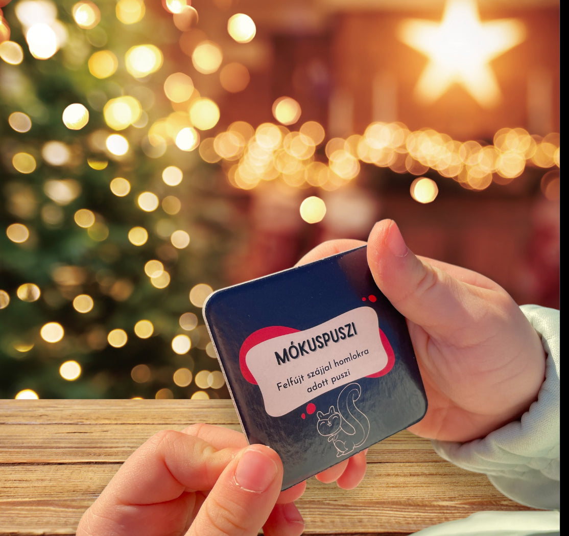 adventi kedveskedés 24 puszi várakozás